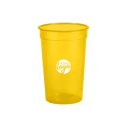 Clear Tint 500ml Party Tumbler Yellow